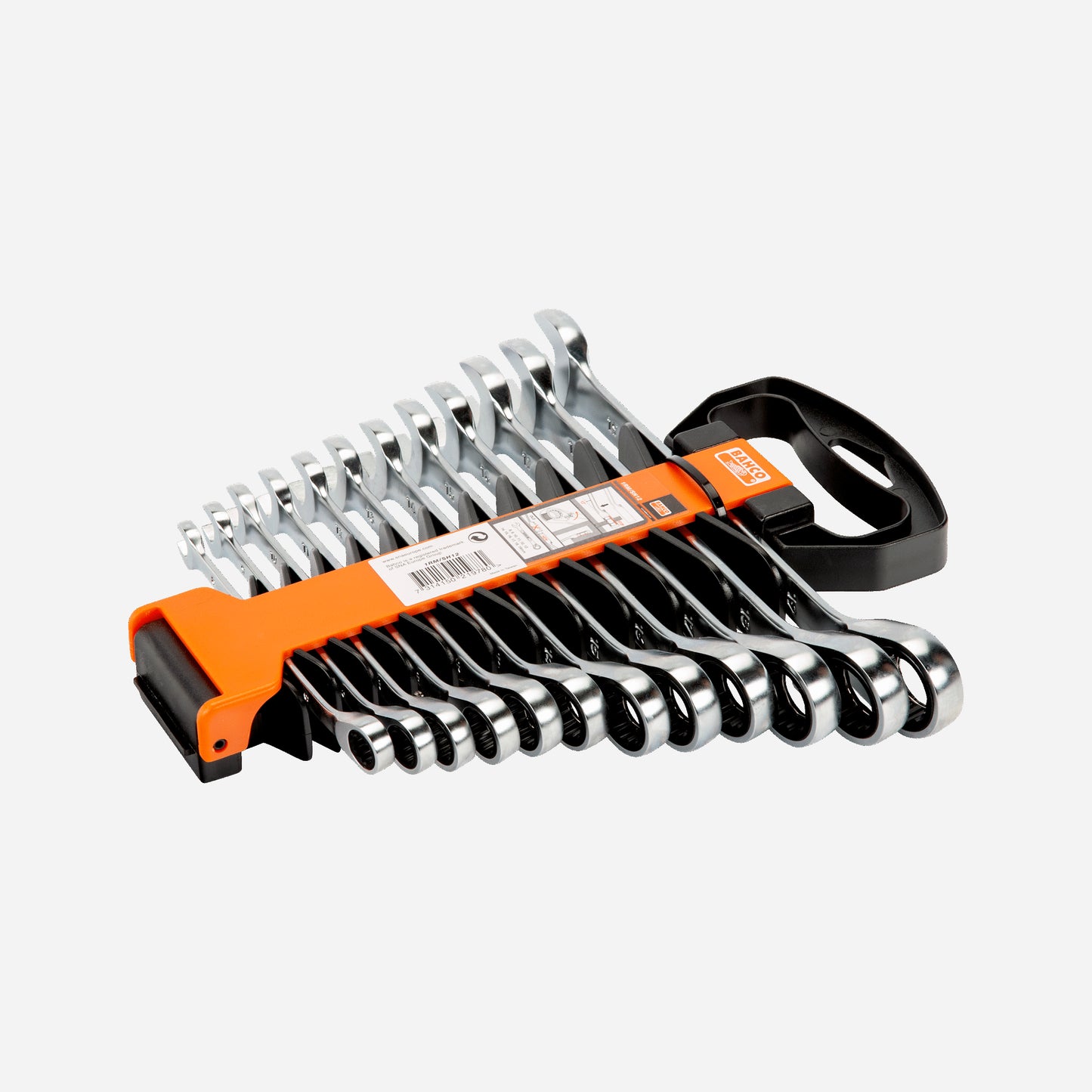 Bahco Metric Combination Ratcheting Wrench Set