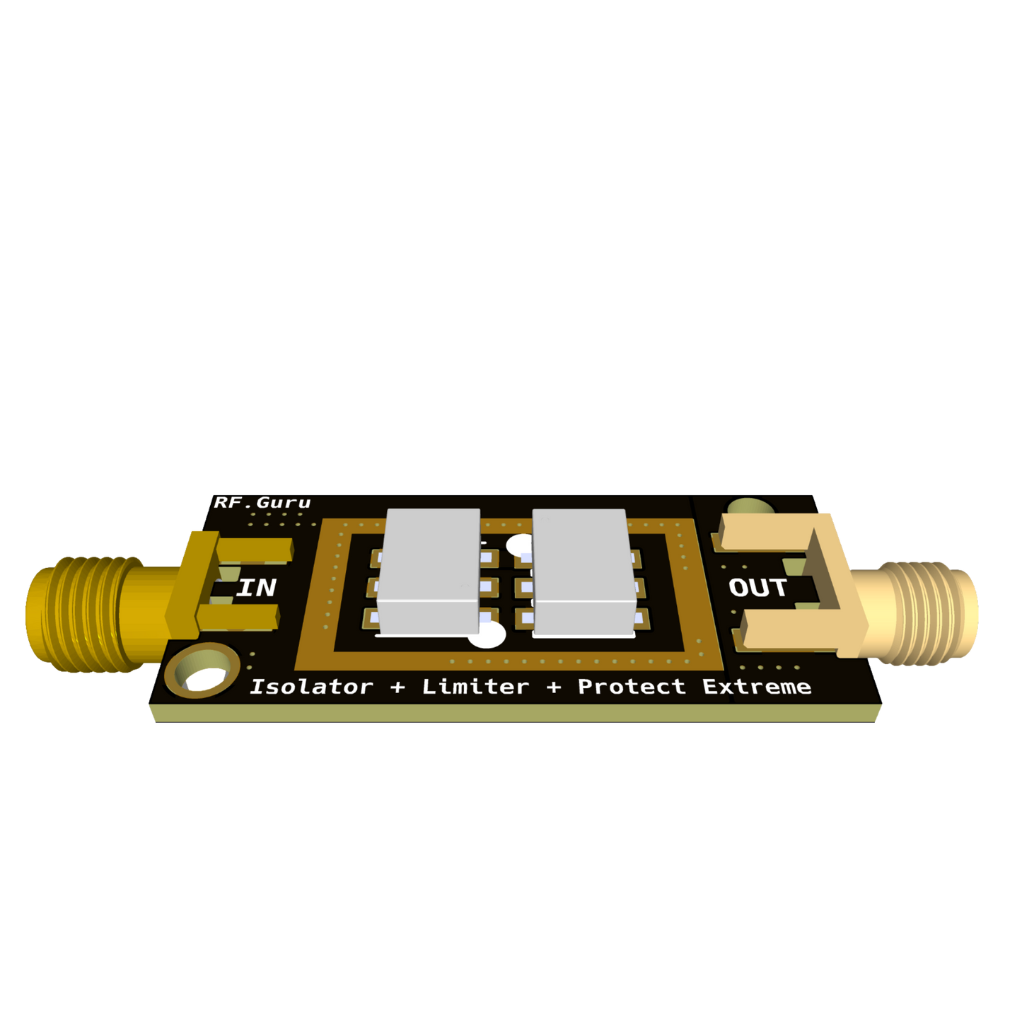 RX Frontend Protector, Galvanic Isolator Limiter (1 - 400 MHz)
