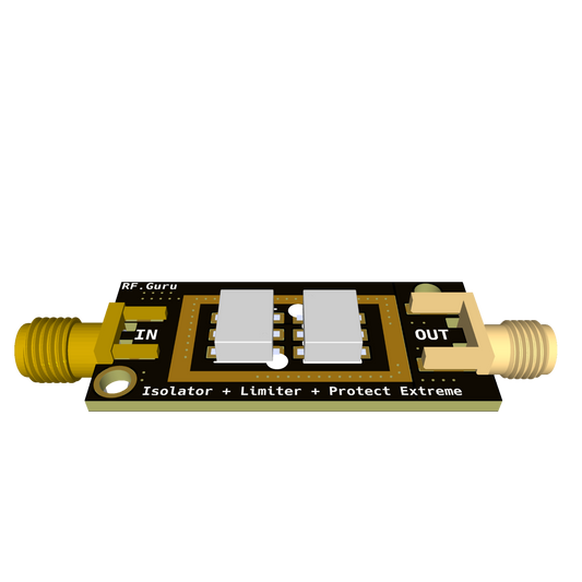 RX Frontend Protector, Galvanic Isolator  Limiter (1 - 400 MHz)