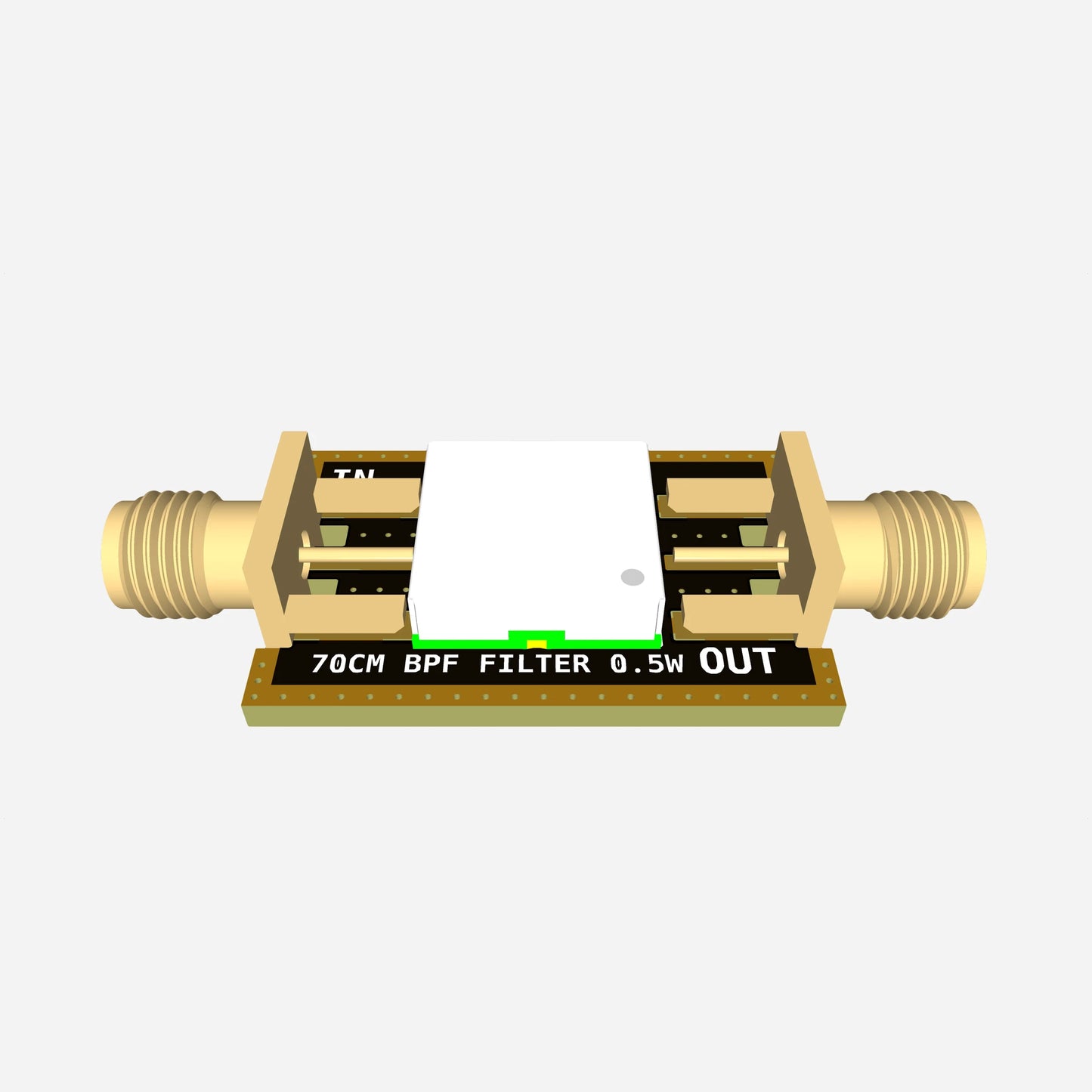 70cm Band Pass Filter PCB