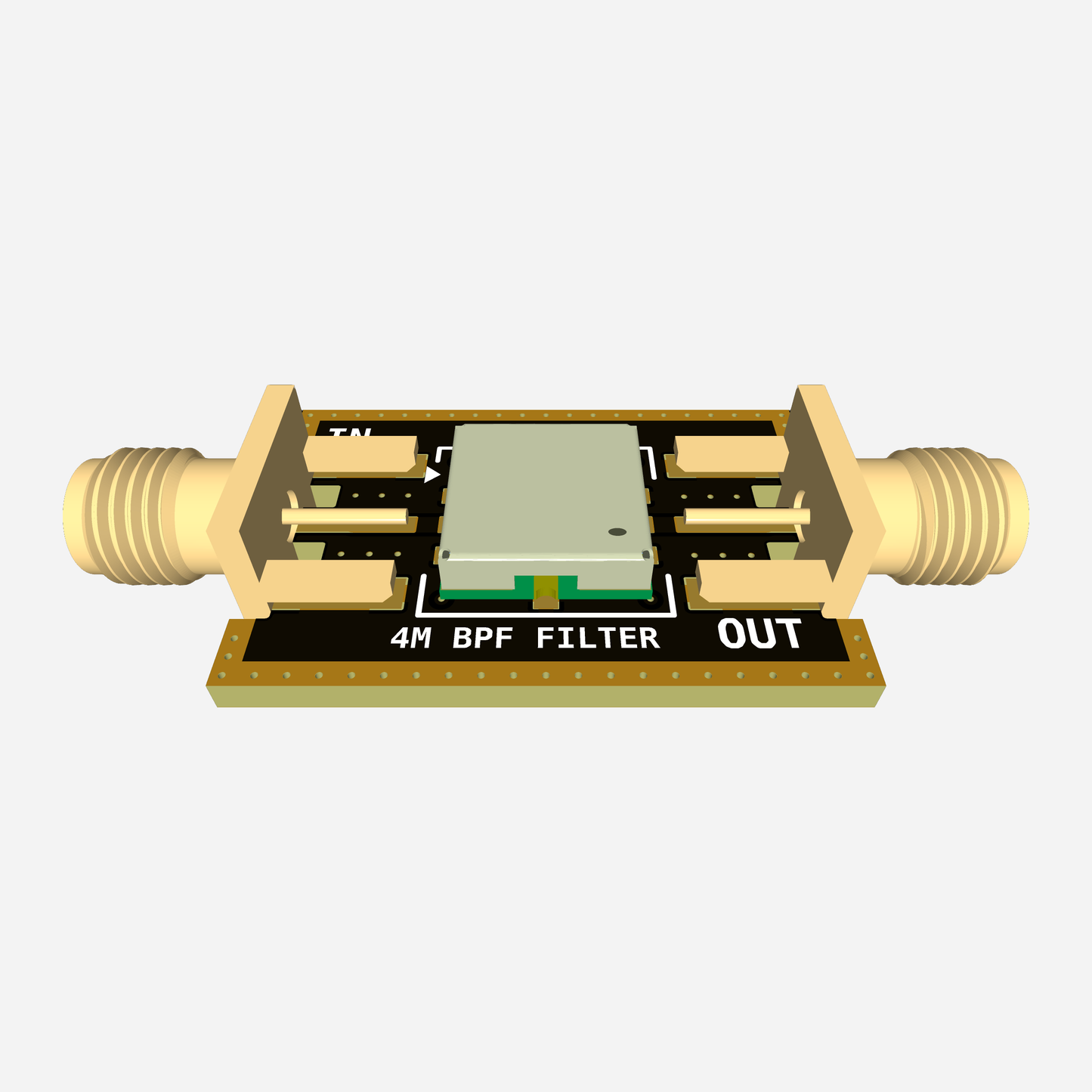 Optimized Band Pass Filtering for the 4M Band (70–72 MHz)