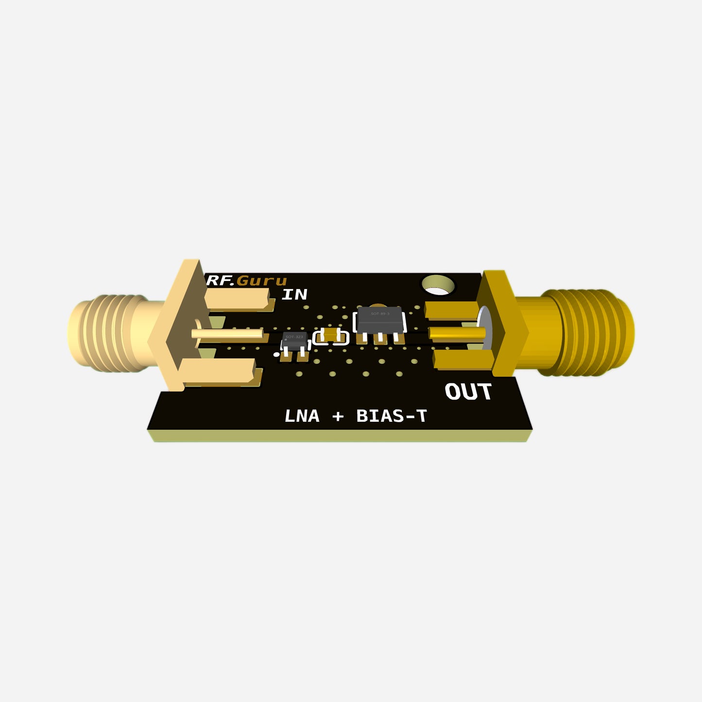 22dB LNA 50MHz - 1GHz with RF and ESD protection