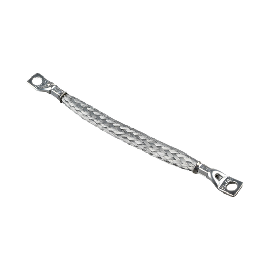 High-Flex Tinned Copper Braid Jumper