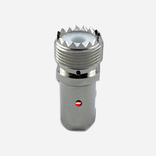 C.UHF.AC5F-S | UHF Female SO-239 Connector (5mm | 5.4mm)