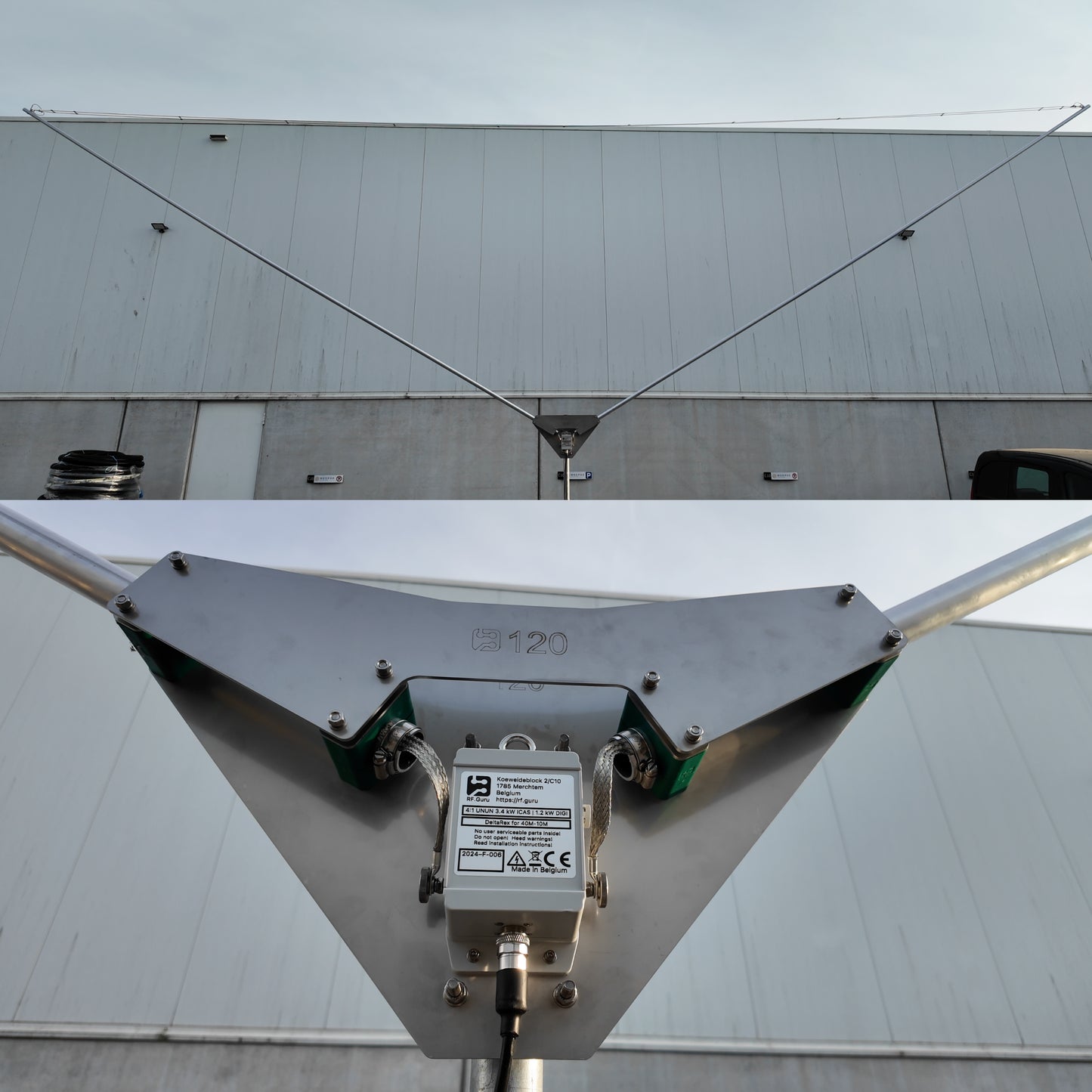 3.6kW DeltaRex - The Ultimate Low Angle DX Multiband Deltaloop