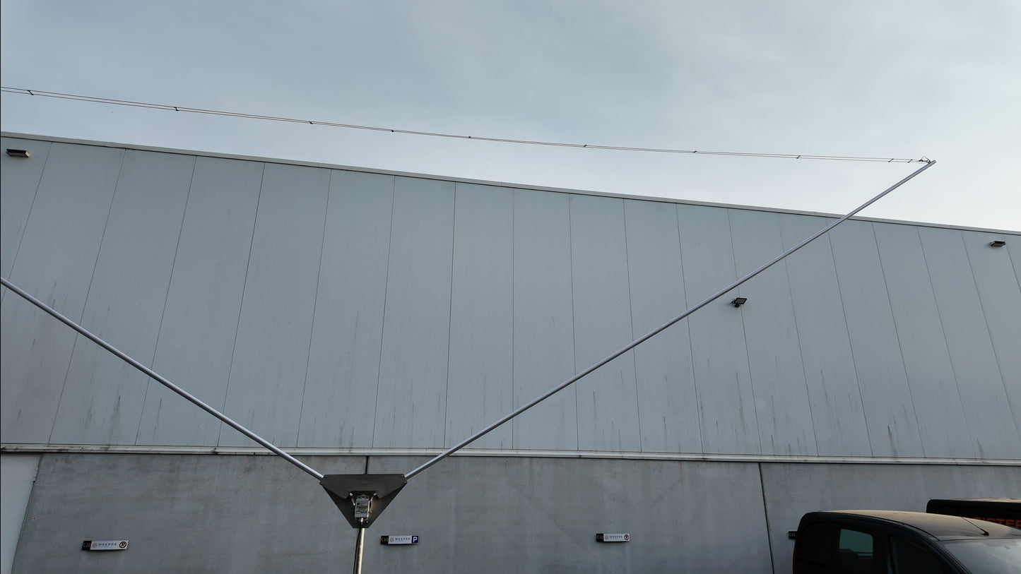 3.6kW DeltaRex - The Ultimate Low Angle DX Multiband Deltaloop