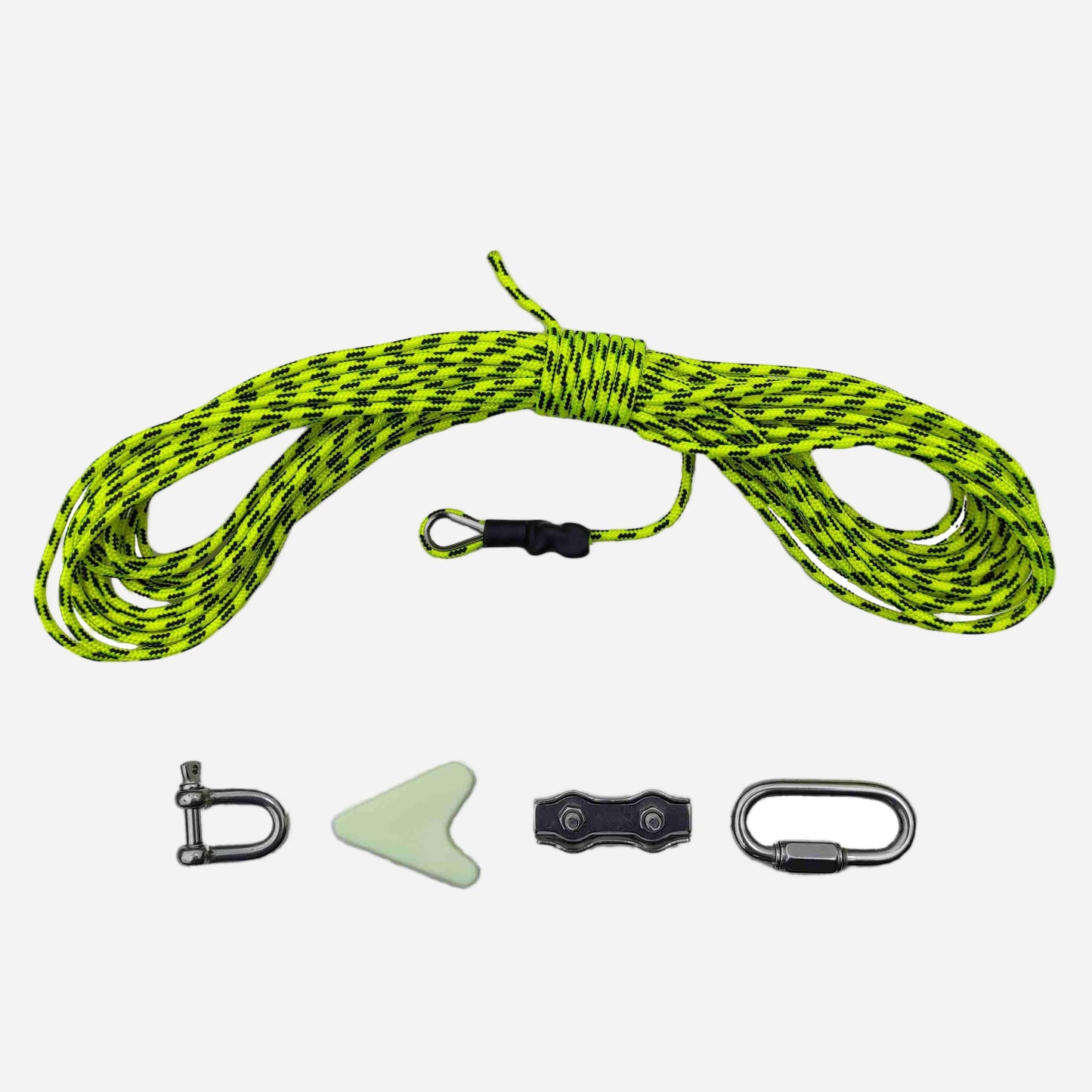 The Guying Set contains material suitable for one direction of mast guying
