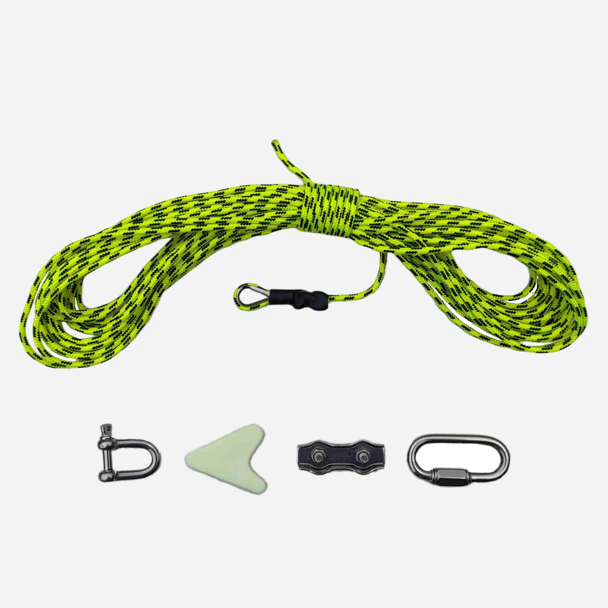 The Guying Set contains material suitable for one direction of mast guying