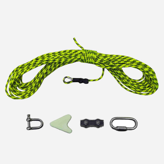 The Guying Set contains material suitable for one direction of mast guying