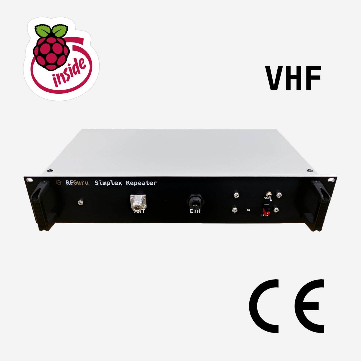 19" 2U Rack Mountable Analog Simplex Repeater 2m VHF 30W