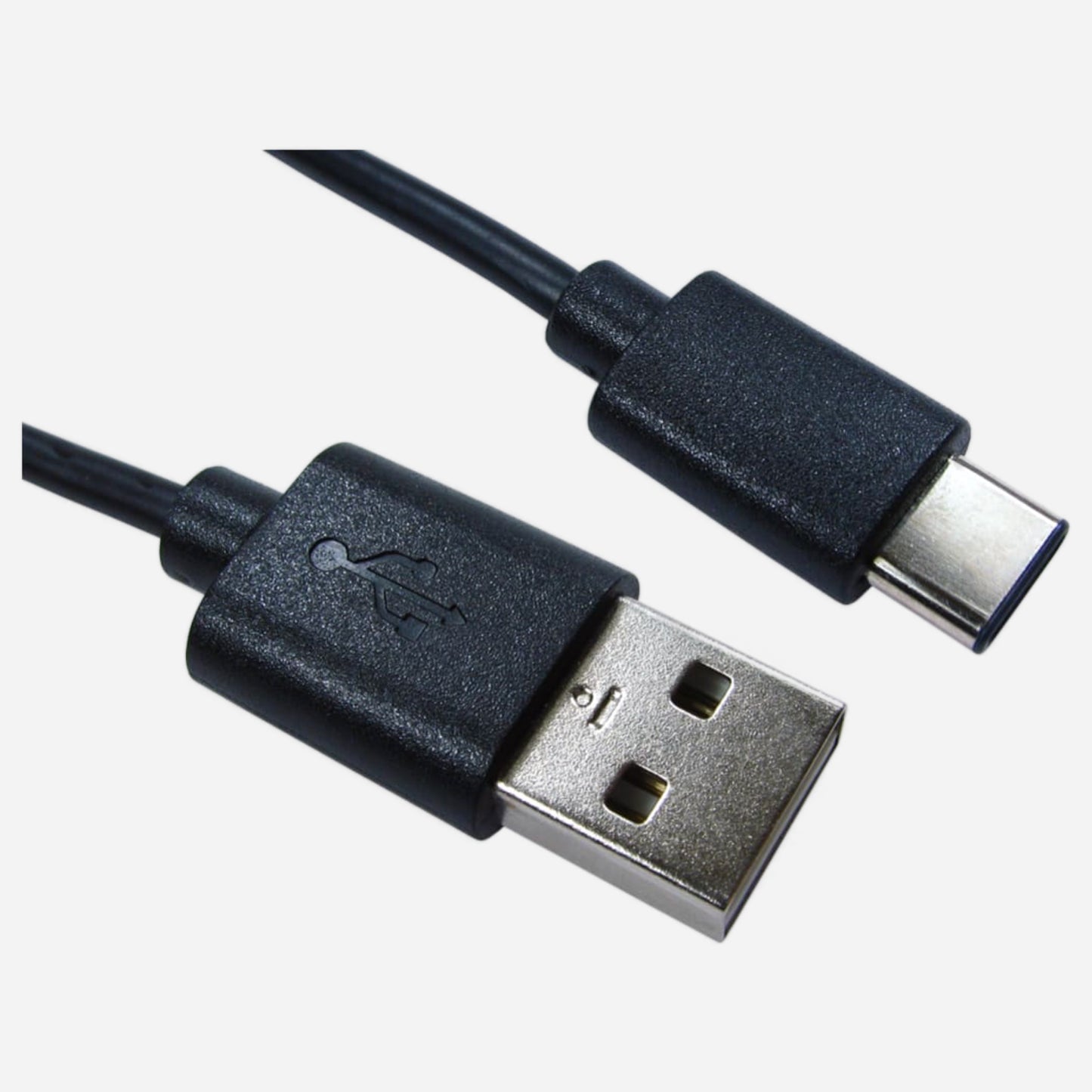 USB Cable, Male USB Type C to Male, USB 2.0 USB Type A, Black (0.5m|1m)