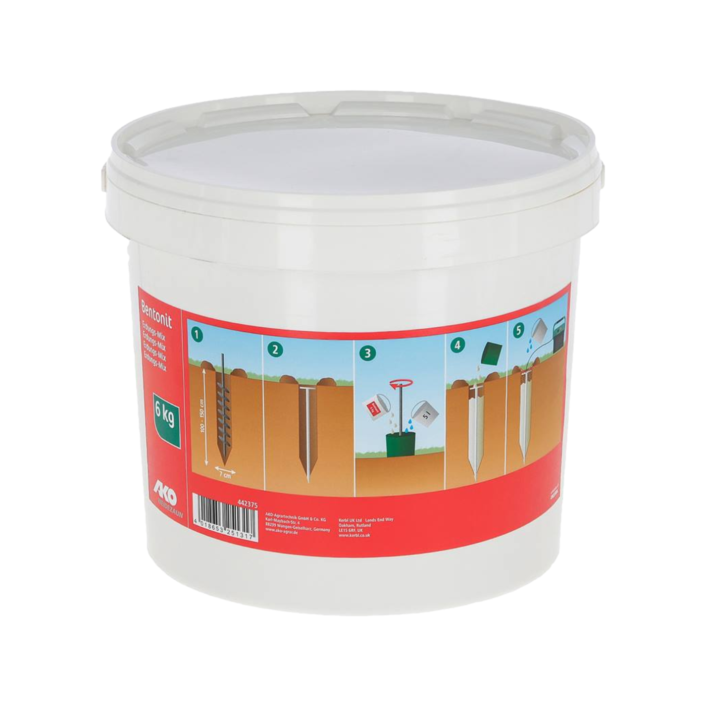 Bucket Earth Mix for Grounding