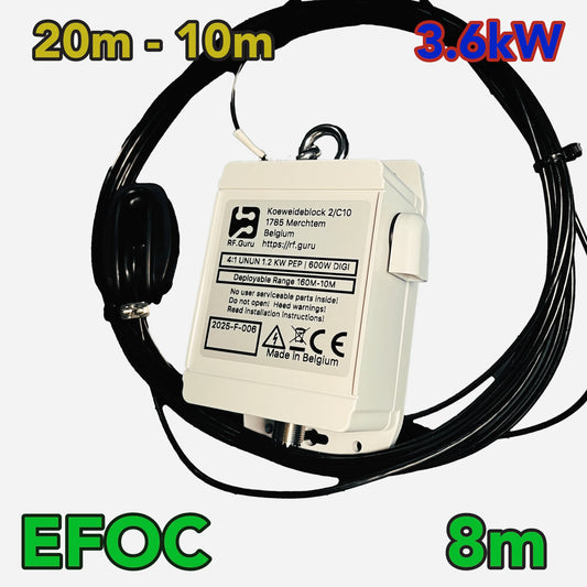 EFOC8 3.6kW ICAS 20-10M 8M Wire
