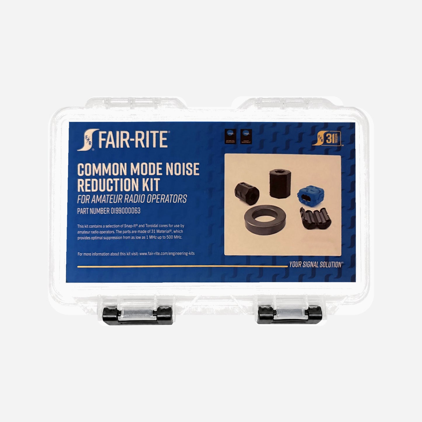 Common Mode Noise Reduction Kit: For Amateur Radio Operators