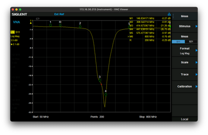 2024-P-091 70cm Band Pass Filter