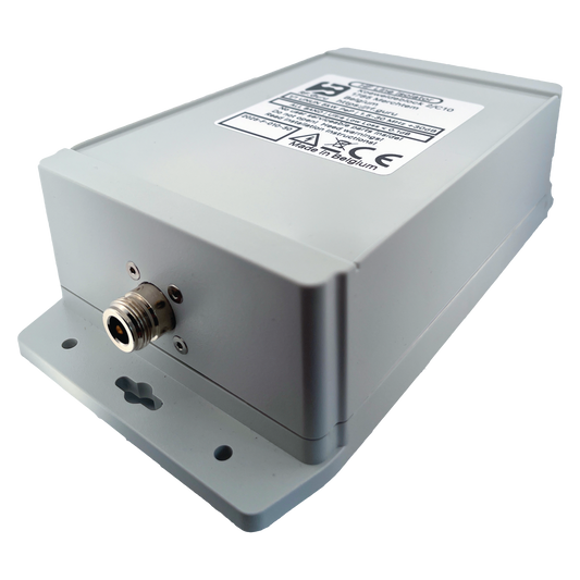 2025-F-010-30 | High Power +30dB CMR Line Isolator 1.5-30MHz 5kW