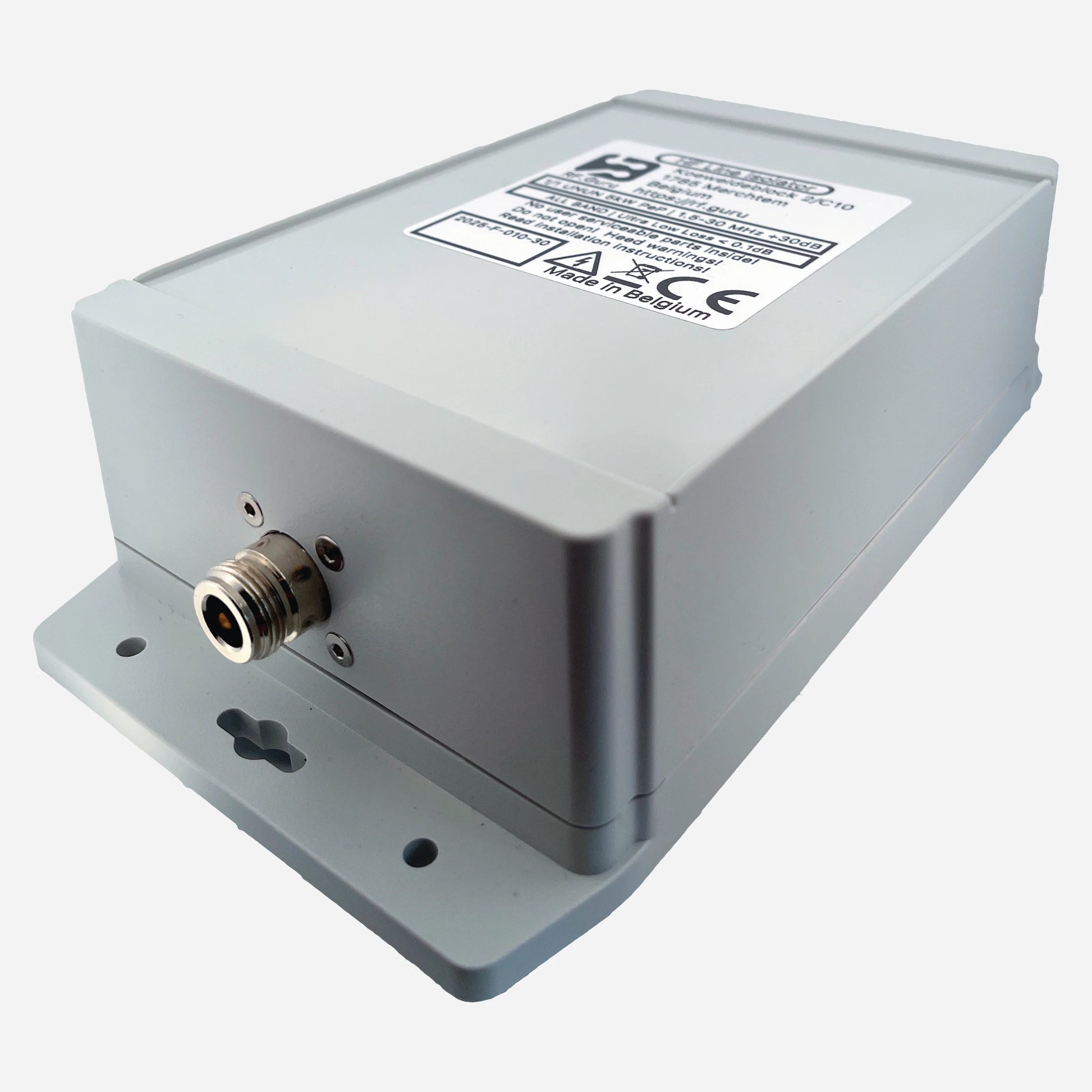 9kW Wide Band (HF) High Power +30dB CMR Line Isolator 1.5-30MHz