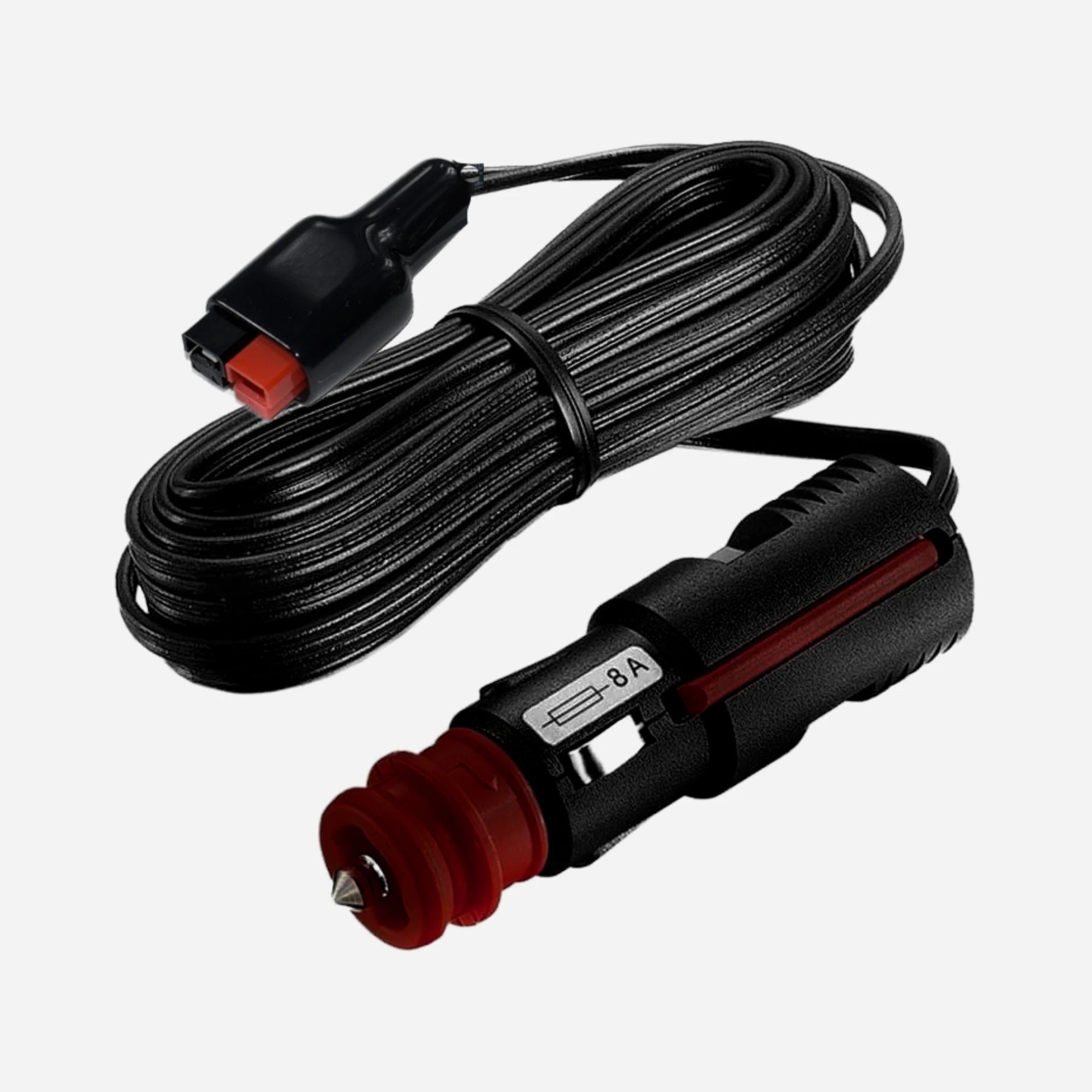 cigarette lighter plug to powerpole connector Adapter Cable, Connector, 6 ft one end is terminated with PP30 Anderson connector 8A Cigarette Lighter Socket with