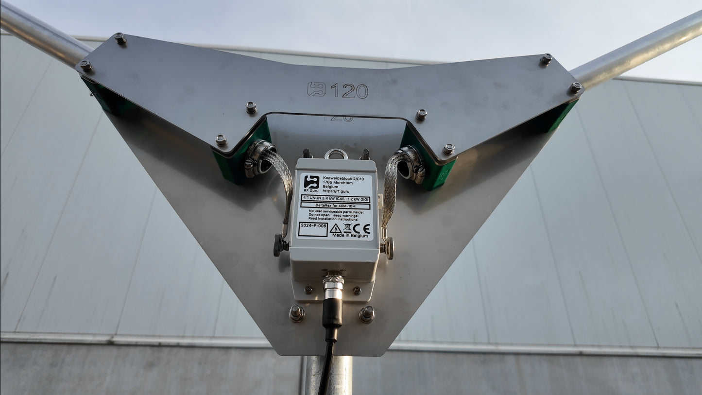 3.6kW DeltaRex - The Ultimate Low Angle DX Multiband Deltaloop