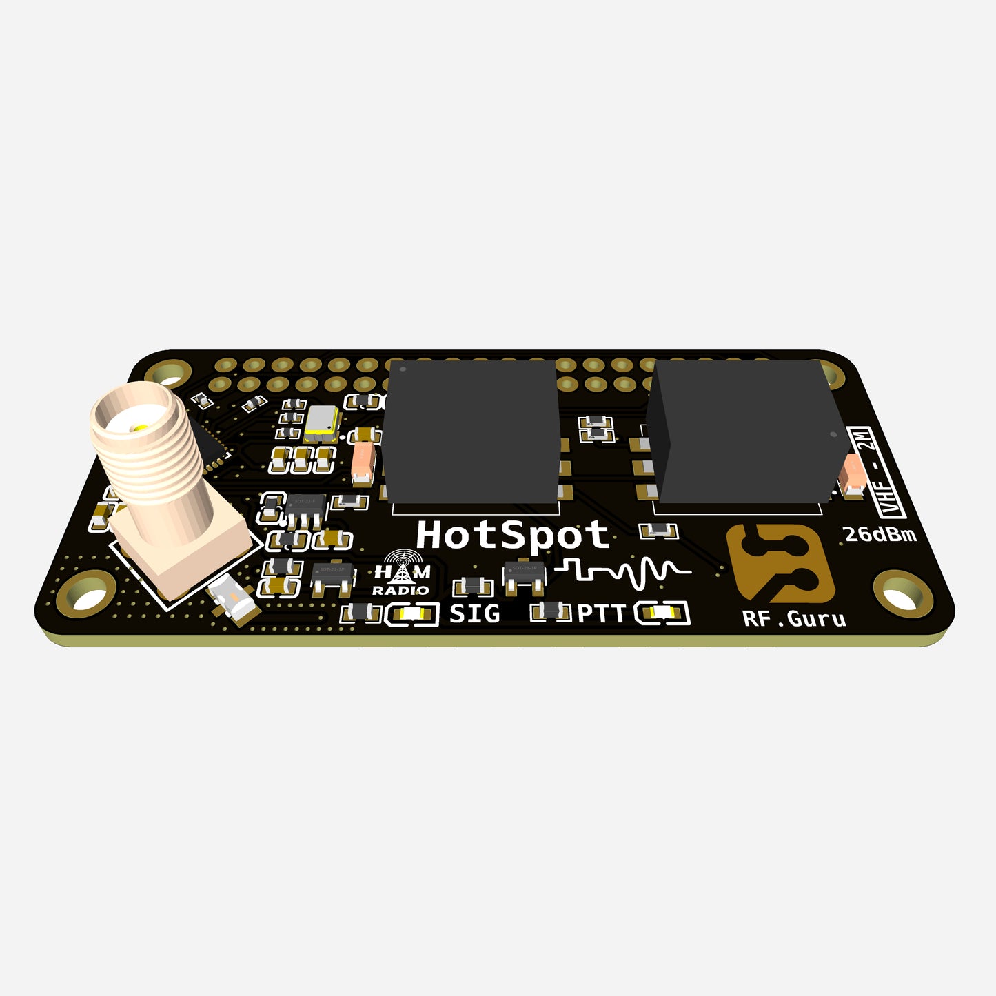 Analog HotSPOT PCB 70cm UHF or 2m VHF 350mW