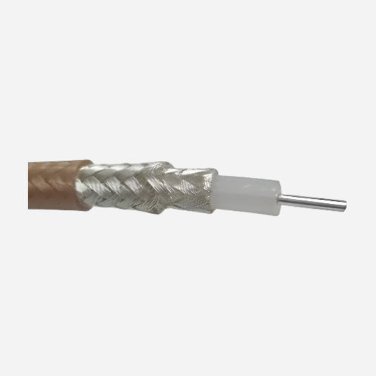 RG142 Coaxial Cable (50 Ohm, PTFE, Silver-Plated, FEP Jacket) | RG142 B/U