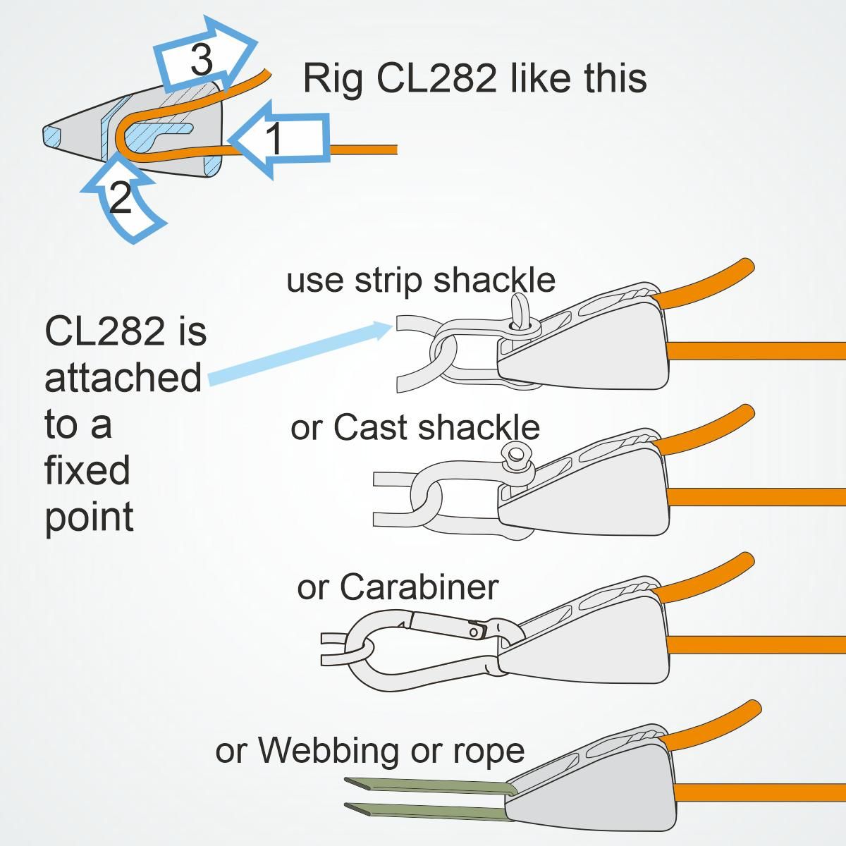 CL282 | Mastrant Micros tie-down cleat