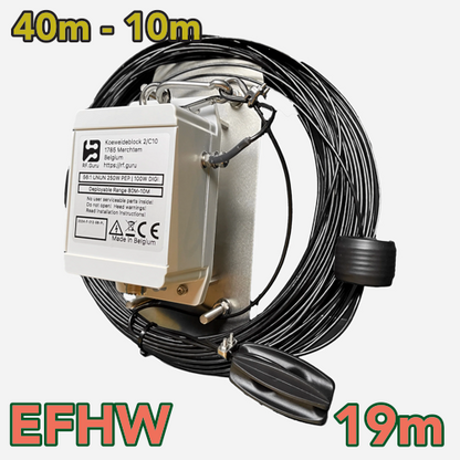 2024-EFHW4010-250 | 250W End-fed Half-wave 40M 20M 15M 10M