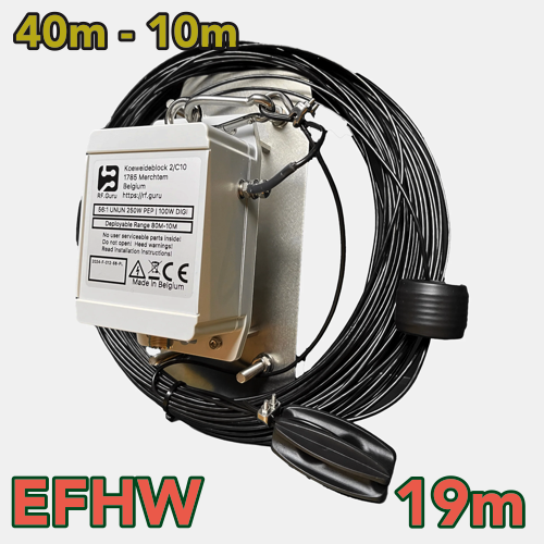 2024-EFHW4010-250 | 250W End-fed Half-wave 40M 20M 15M 10M