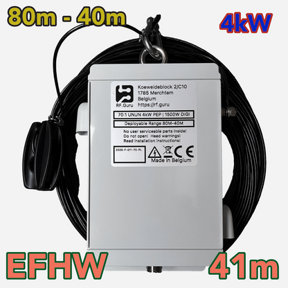 2024-EFHW8040-4000 | 4kW End-fed Half-wave 80M 40M