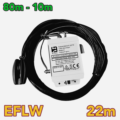 2025-F-007-22 | 1.2kW End-fed Long Wire EFLW 80M 60M 40M 30M 20M 17M 15M 12M 10M