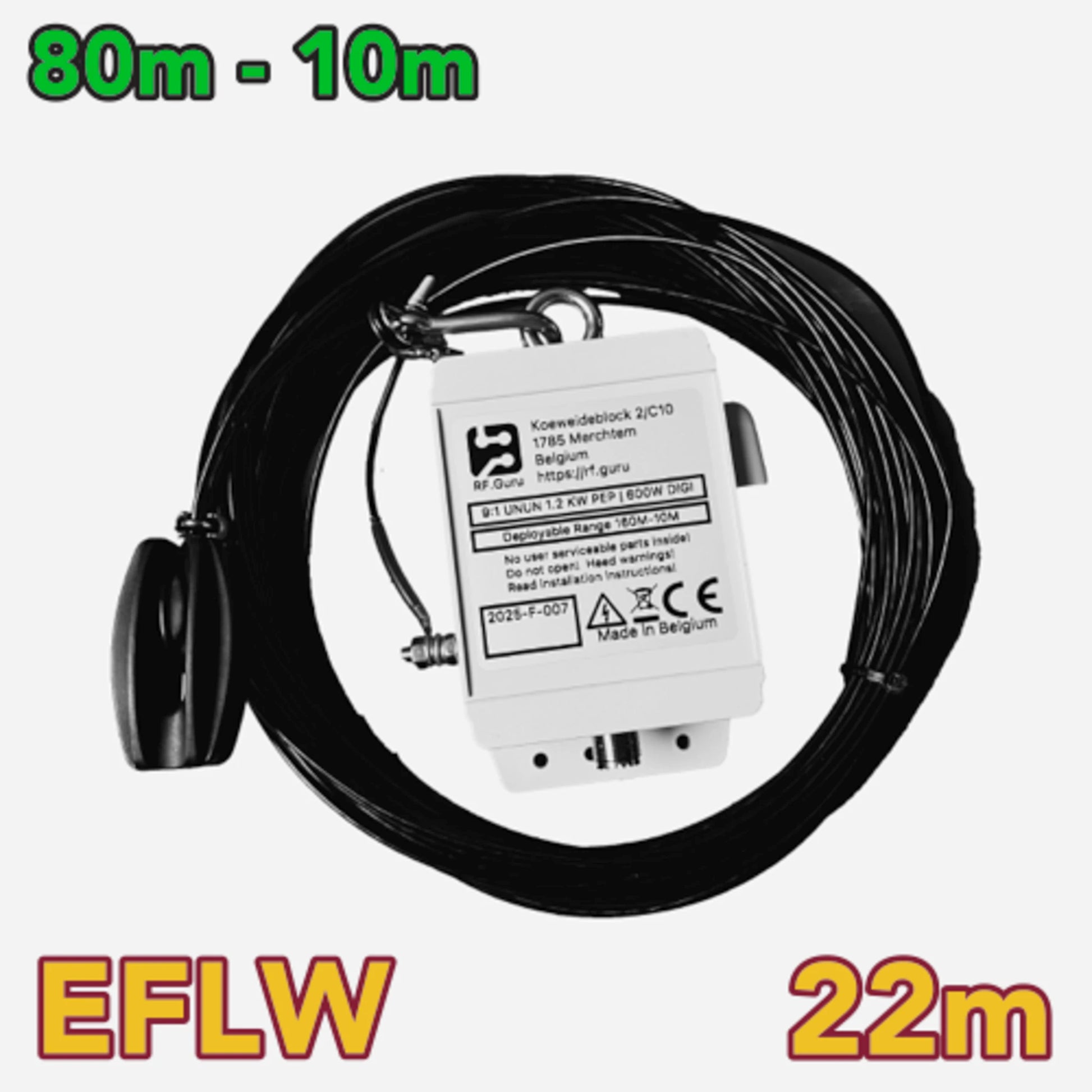 End Fed Long Wire 8010 22M